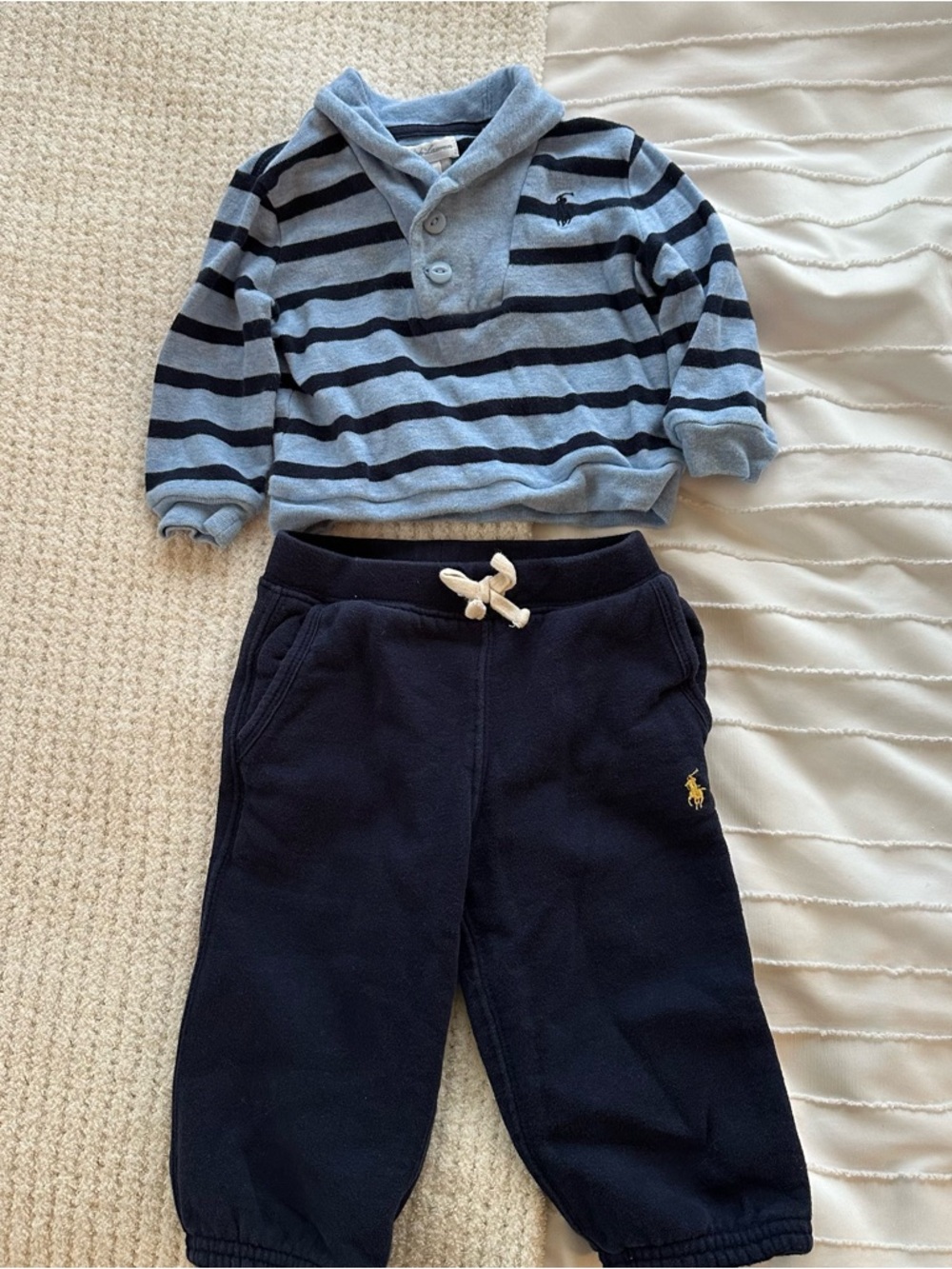Ralph Lauren Baby Boy sz 9 month outfit